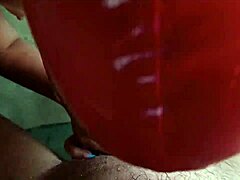 laura in heels, sexy milf sucking big cock pov