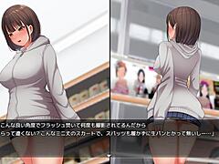 I walked at night for creampie in hentai