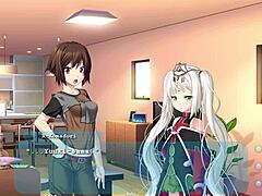 princess x fan disc ep13 - kissing my roommate in the dorm