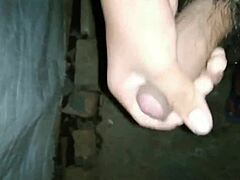 Hot Girl Masturbating In Gay Scene With Contrasting Pleasures