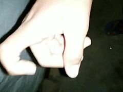 Hot Girl Masturbating In Gay Scene With Contrasting Pleasures