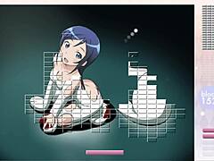 aragaki ayase strips and rips clothes during arkanoid game?