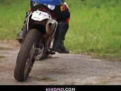 ryan rose and pheonix fellington ride bare under trees