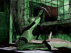 Cuming Inside Witch Gruntilda on Halloween Night