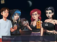 Summertime Saga第115集特色小18+奶子在有趣游戏冒险 😏🎮