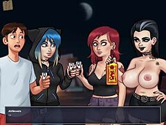 Summertime Saga第115集特色小18+奶子在有趣游戏冒险 😏🎮