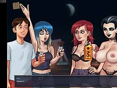 Summertime Saga第115集特色小18+奶子在有趣游戏冒险 😏🎮