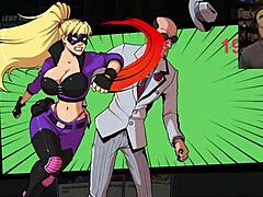 the darkest moments of this super heroine the lewd knight.