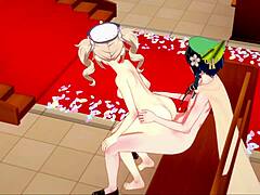 i love watching genshin impact hentai with barbara and venti having sex in a church, it's so hot