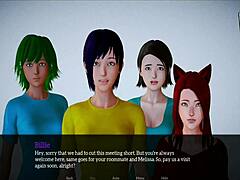 Hey, what’s up with this erotic teen in My New Family 286?