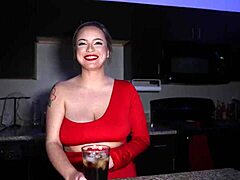 Adam Danger TV Picks Up Big Natural Tits Alexis on New Years