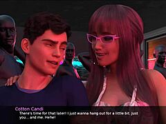 My Stepsister Gives Me A Handjob On My Big Cock