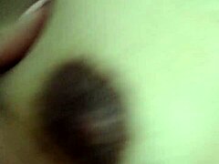 Latina amateur roughly handles her tits just for you in wild session