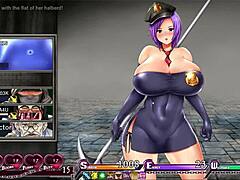 Karryn's Prison Pornplay Hentai Game Ep 12 Features Rough Threesome With Slime Monster And Thug