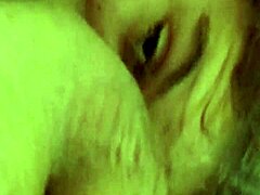 She fights back during intense deep throat action!