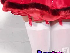 Hey, wanna see leanna decker as little red riding hood show off her huge natural boobs?