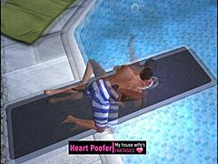 Taken At The Public Swimming Pool Jumping Board