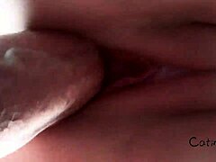 I blowjob step-brother's big cock doggy