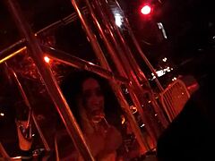 Frankie Rips Clothes In Hot Stockings Striptease