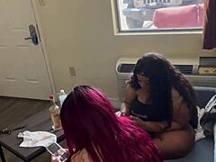 drippinvelvet and gakworld meet gakteeem4 for a wild family reunion with ripped clothes and deepthroat 😈