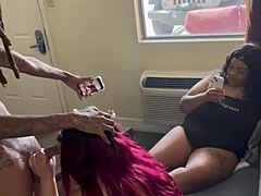 drippinvelvet and gakworld meet gakteeem4 for a wild family reunion with ripped clothes and deepthroat 😈