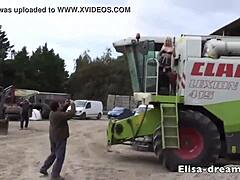 flashing my tits in public on a bad day, what a slut