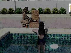 wife and stepmother share family moments