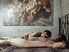 my tattooed neighbor sucks me then i fuck him hard