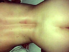 this white girl can't get enough of that cock bent over