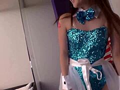 Yo, Check This Japanese Bunny Babe Shaking Her Sexy Butt for Halloween! 🐰