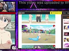 Bald pussy ass uzaki-chan showing thick mommy breasts