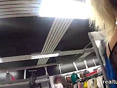 Stunning Czech Teen Teased In Shopping Centre And Shagged In Pov!