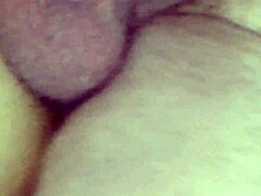 Hot wife squirts while eating her pussy POV