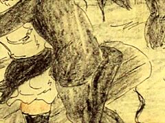 Vintage Erotic Art in Classic Style