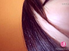 Miho was supposed to be barebacking but instead she's getting cum inside her sexy ass during japanese orgasm riding.