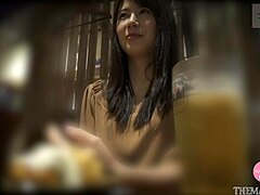 Miho was supposed to be barebacking but instead she's getting cum inside her sexy ass during japanese orgasm riding.