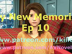 MY NEW MEMORIES TEN IN ANIME STYLE