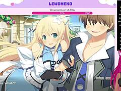 Lewd Vtuber Plays Game With Big Tits