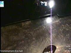 Asian Rina shows legs in stockings