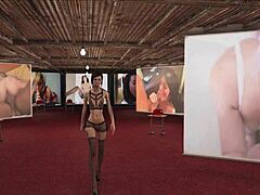 Fallout 4 Inspired 3D Hentai with Cute Brunette