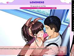 Vtuber Lewdneko plays Order Us naked with small tits