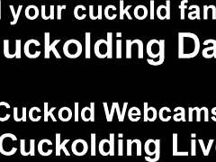 Sit in the corner and watch me get railed with humiliation