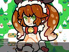 Do you want to be covered in hot cum for Christmas like Poppy from LOL?