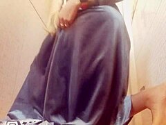 i feel so drawn to elsa's cosplay blonde bent over in doggystyle ass play