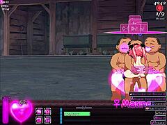 Eris Dysnomia gets passed around the block in wild anime group action.