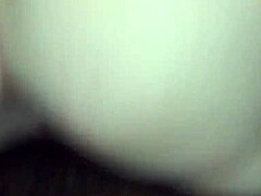 Sucking big black cock in intense fucking session