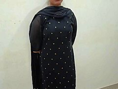 indian college babe reunites with boyfriend after five years. they fuck hard in doggystyle outdoor.