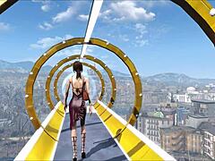 fallout 4 cute brunette fashion number 206