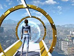 fallout 4 cute brunette fashion number 206