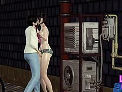 i accompanied my step-sister on the street but was eaten as a snack